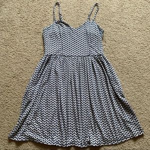 Print Dress w/ POCKETS